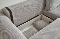 Angelina von ED-Lifestyle - Eckgarnitur rechts dove