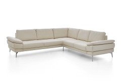 Civita von Polinova - Ledergarnitur Variante rechts white