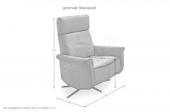 Modern Classic HL von Gruber - Echtleder-Duo champagne