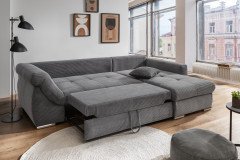 Federico von Benformato - Ecksofa rechts grau