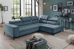 Bocco von Exxpo - Ecksofa Variante rechts navy