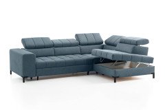 Bocco von Exxpo - Ecksofa Variante rechts navy