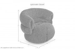 Balaao von Bretz - Sessel caramel