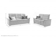 Stockholm von Dietsch - Polstergruppe silber