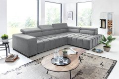 Reading von Exxpo - Polstersofa Variante rechts light-grey