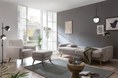 Samso von Exxpo - Einzelsofa beige