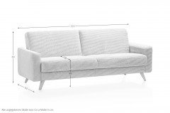 Samso von Exxpo - Einzelsofa beige