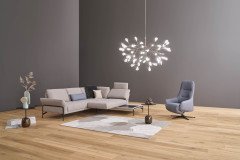 1370 von Himolla - Ecksofa Ausführung rechts simple