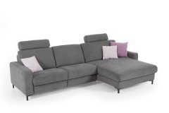 Maestra von Hukla - Polsterecke rechts grau