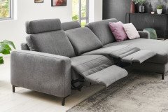 Maestra von Hukla - Polsterecke rechts grau