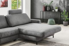 Maestra von Hukla - Polsterecke rechts grau