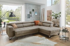 Reeve 2008 von ALINA - Eckgarnitur Variante rechts taupe