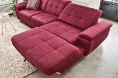 Landscape 2155 von ALINA - Eckgarnitur Variante rechts kirsche