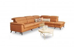 1352 von Himolla - Ledersofa Ausführung rechts bright