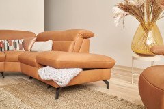 1352 von Himolla - Ledersofa Ausführung rechts bright