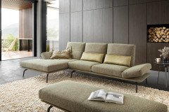 KOINOR Fendo - Designersofa links grün