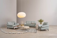 2360 von Himolla - Leder-Ensemble jade