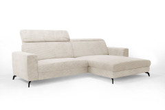 Bolero-LE23 von Sit & More - Ecksofa Variante rechts creme