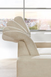 Bolero-LE23 von Sit & More - Ecksofa Variante rechts creme