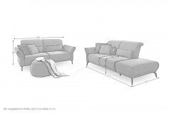 Coco von Sit & More - Polsterduo kupfer