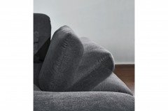 Fulla 2031 von Poco - Sofalandschaft Variante links dunkelgrau