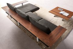 KOINOR Hendson - Designersofa rechts quartz