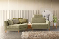 KOINOR Upgrade - Eckgarnitur links grün