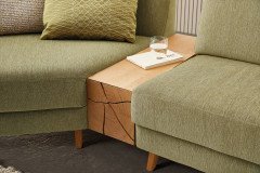 KOINOR Upgrade - Eckgarnitur links grün