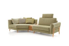 KOINOR Upgrade - Eckgarnitur links grün