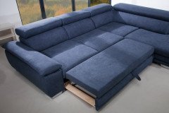 Moda 2 2048 von ALINA - Eckgarnitur Variante rechts violet-blue