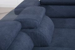 Moda 2 2048 von ALINA - Eckgarnitur Variante rechts violet-blue