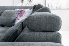 Moda 2047 von ALINA - Wohnlandschaft Variante links dunkelgrau