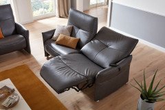 Varia 4934/4935 von Himolla - Leder-Ensemble moor