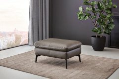 PN-IN23099 von Polinova - Ledersofa Ausführung links greystone