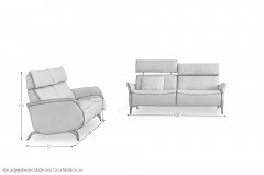 4170/4171 von Himolla - Leder-Duo piemont