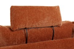 Kiano von GUTMANN - Sofa mit Anstellhocker links bronze