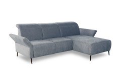 Coriba von Sit & More - Eckgarnitur Variante rechts blau