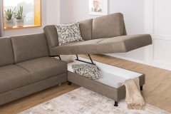 S380 Flexline 10 von Ponsel - Polstergarnitur rechts stein