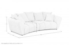 Nelli von GUTMANN - Megasofa creme