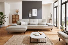 MP-IN23002 von Megapol - Ecksofa Ausführung links ecru