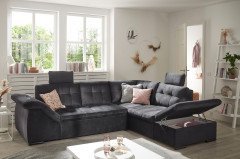 Estrella von ED-Lifestyle - Eckcouch rechts black