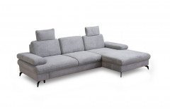 Morris von Sit & More - Eckgarnitur Variante rechts steel