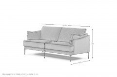 Fleur von Calia Italia - Polstersofa rosso