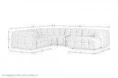 Core von GUTMANN - Wohnlandschaft links weiß
