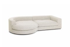 Giovani von Easy Sofa - Polstergarnitur links creme