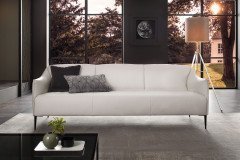 15350 Sally von Willi Schillig - Ledersofa bianco