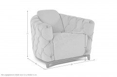 Deliziosa von Calia Italia - Sessel rosso