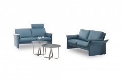 Sevilla-LE24 von Erpo Polstermöbel - Sofa-Duo iceblue