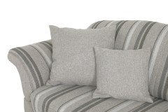 S440 Davos von Ponsel - Polsterduo beige-gestreift