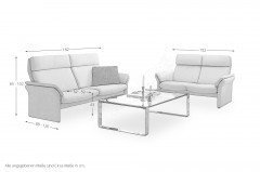 Avignon von Erpo Polstermöbel - Polster-Ensemble beige